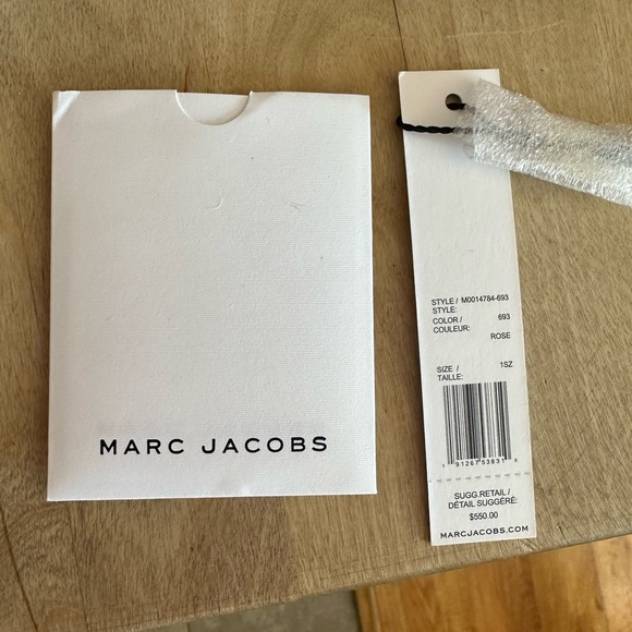 Marc Jacobs Pink Rose Handbag - Picture 7 of 7